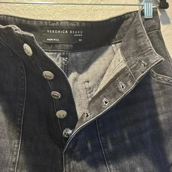 Veronica Beard Bolton Elastic Hem High Rise jogger jeans size 30 - Picture 8 of 11